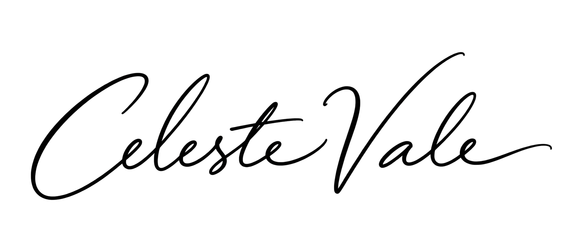 Celeste Vale’s handwritten signature